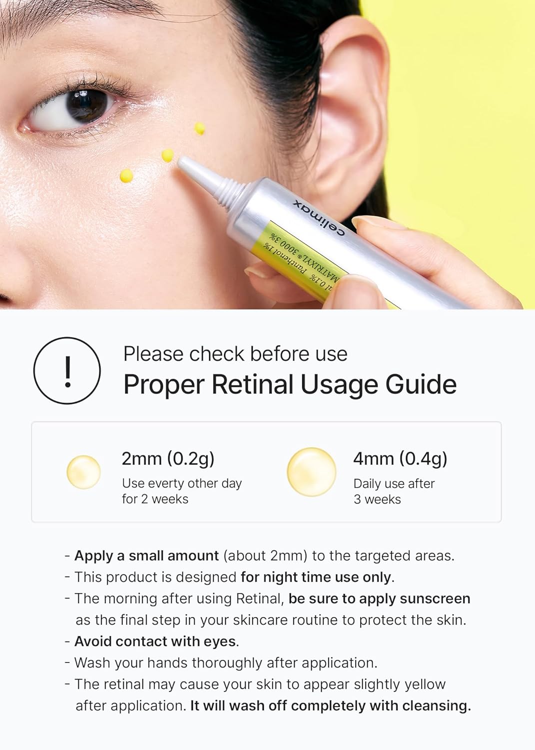 CELIMAX] Retinal Shot Tightening Booster | Yepo Cosmetics
