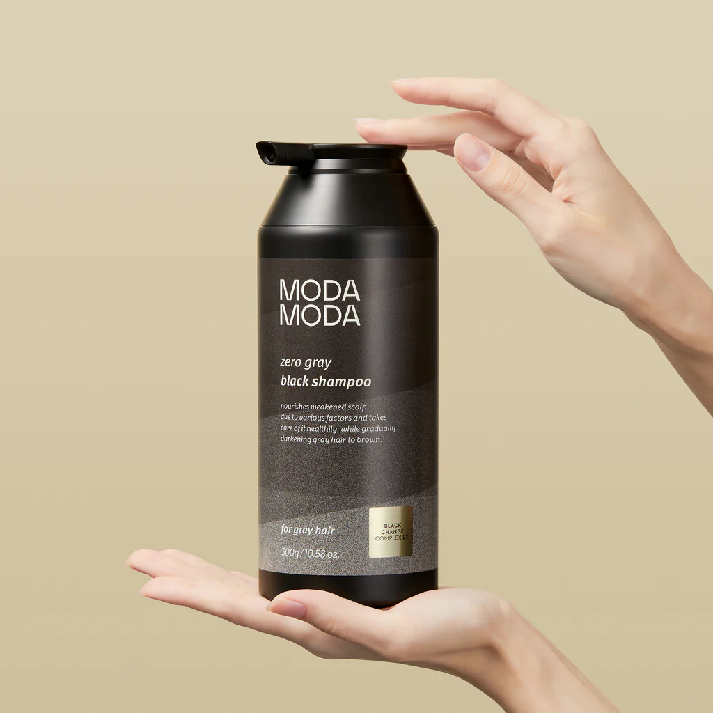 [MODA MODA] Black Shampoo 10 Zero Gray | Yepo Cosmetics